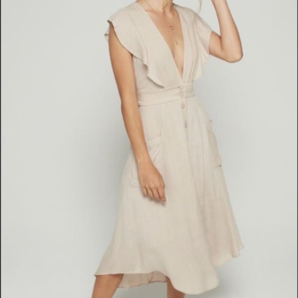 Adelyn Rae - Linen Dress